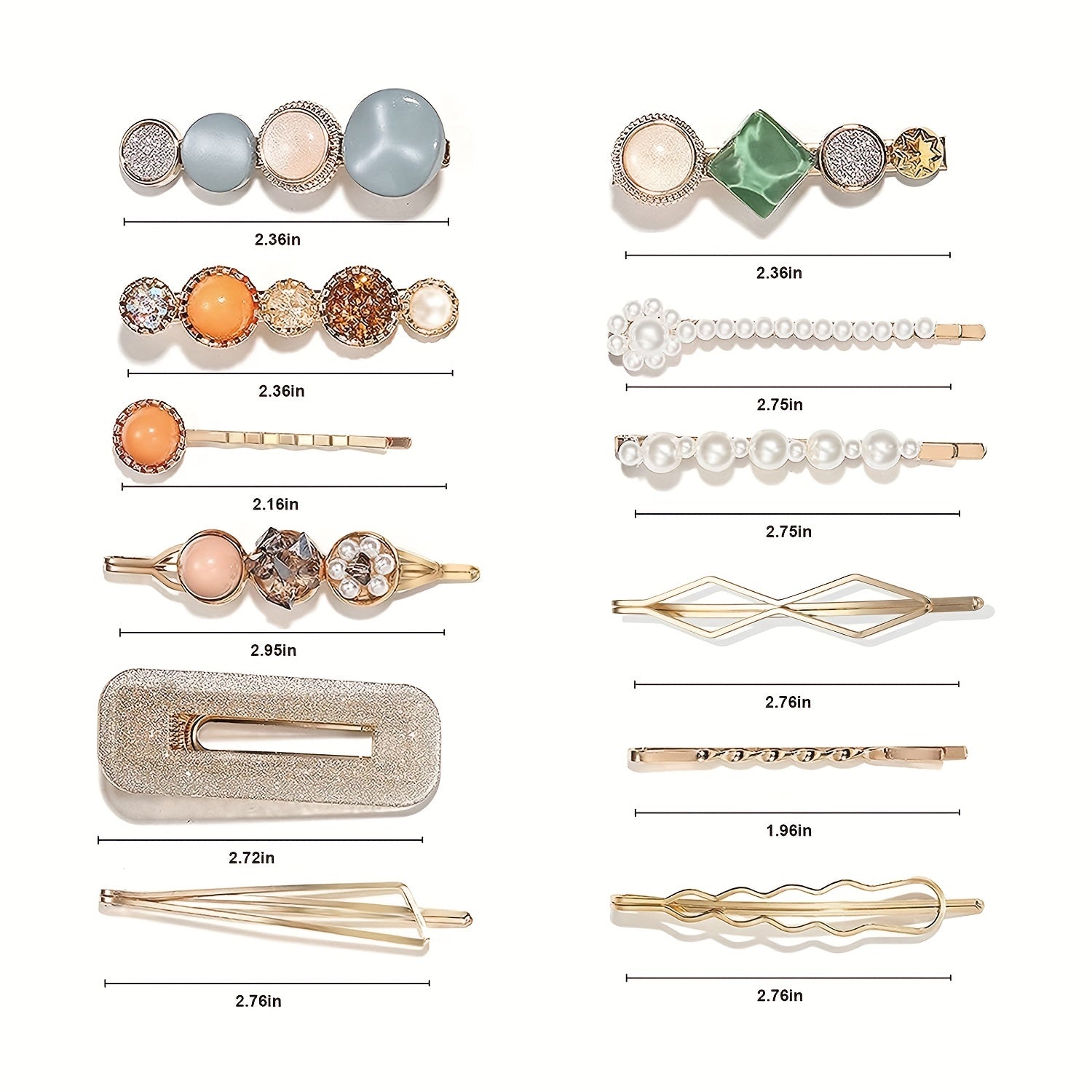 20pcs Hair Clips Hairpin Styling Accessories Daily Use