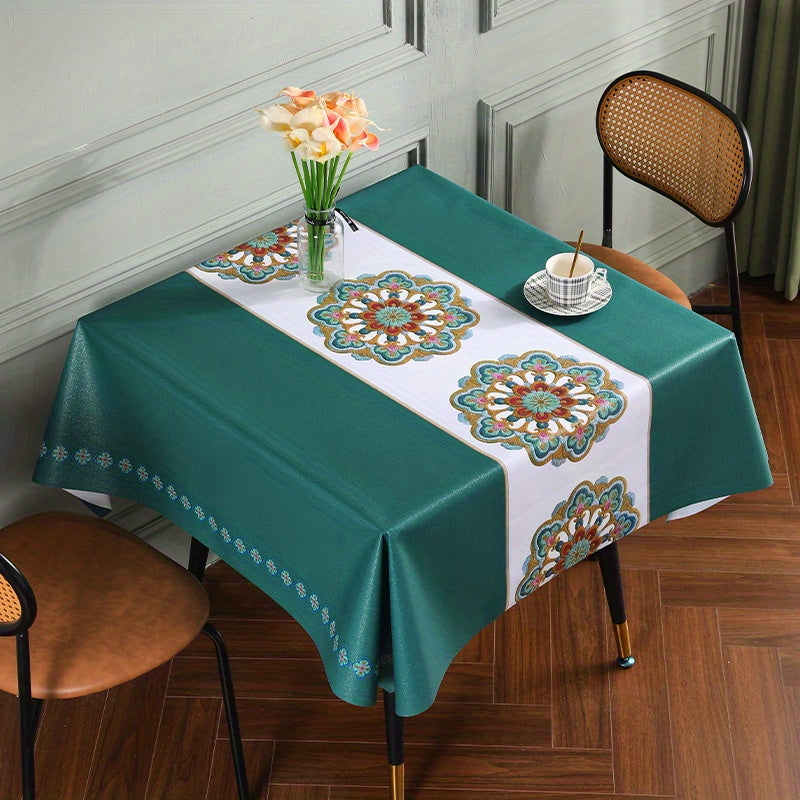Waterproof Square Tablecloth Nordic Style Coffee Table Cloth