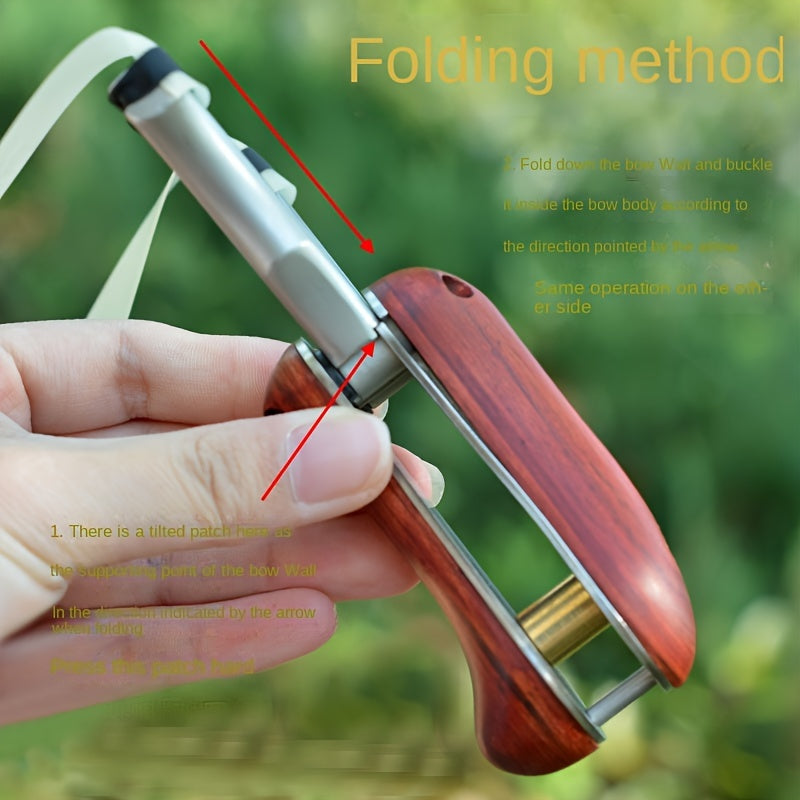 Outdoor Slingshot with Folding Frame - Portable and Easy to Storage