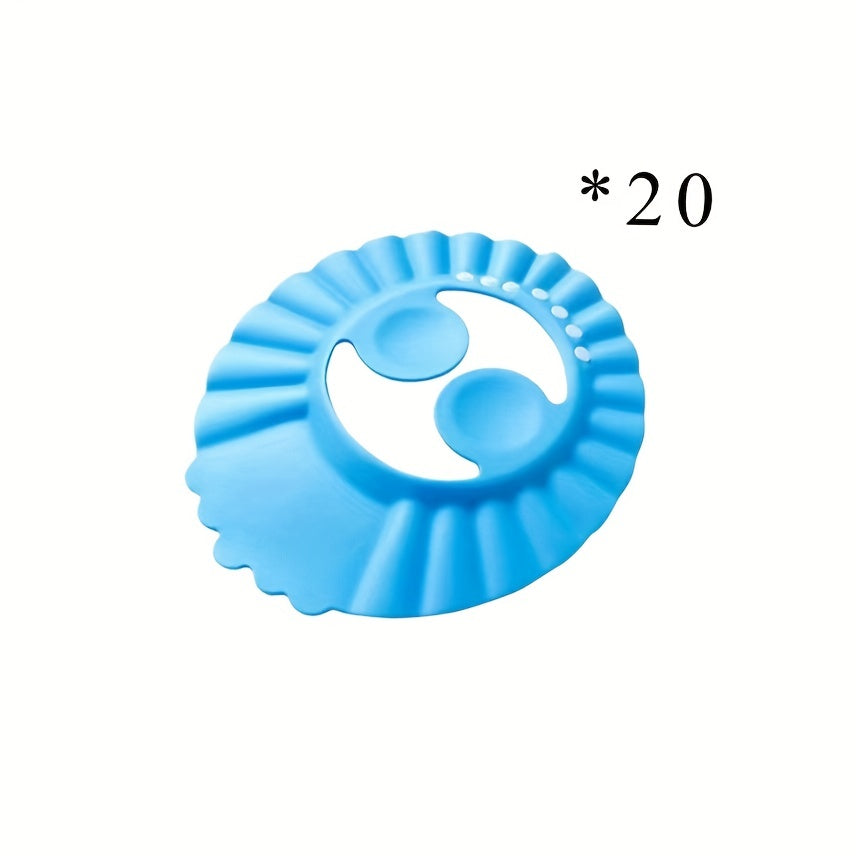 Baby Children Waterproof Ear Protection Shower Cap Adjustable 0-6 Years