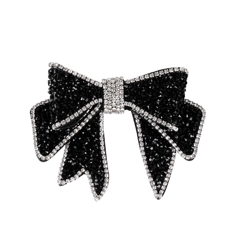 Vintage Rhinestone Hair Clip Barrette Hairpin