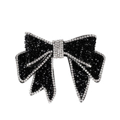 Vintage Rhinestone Hair Clip Barrette Hairpin