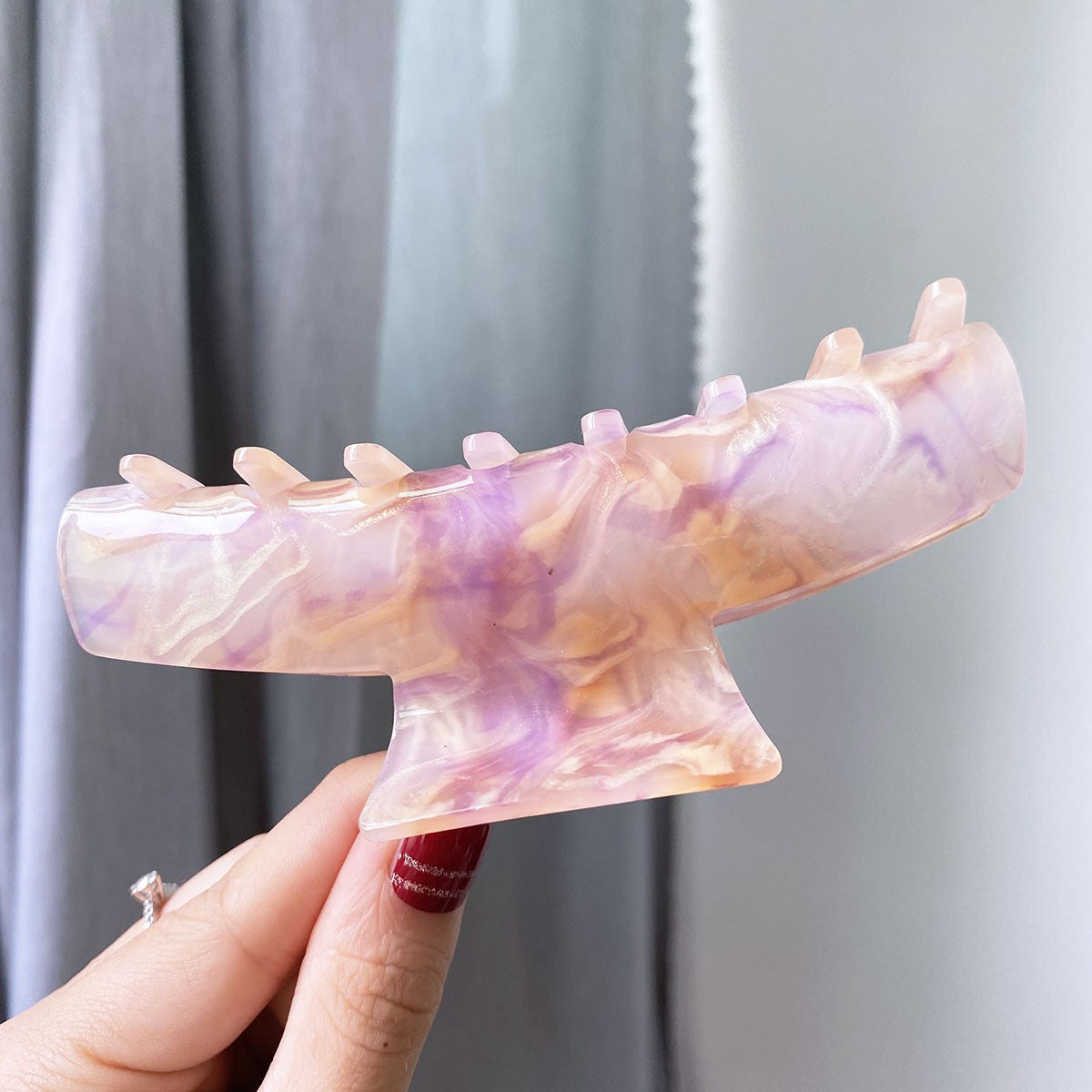 Acetate Acrylic Hair Claw Clip Retro Strong Hold Hair Jaw Clip