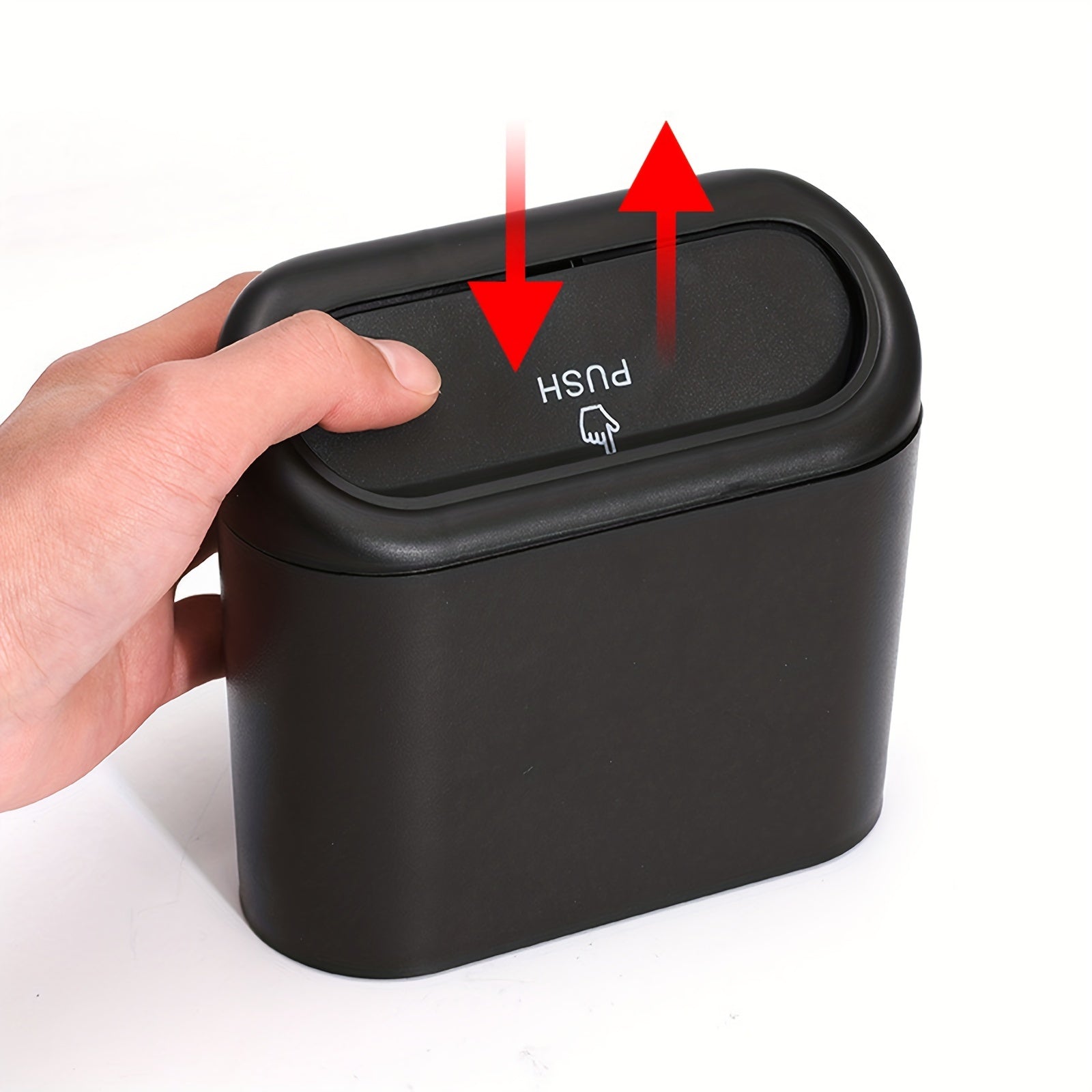 Car Trash Bin Hanging Garbage Dust Case for Camp Cars Home Office