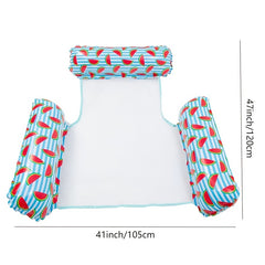 Inflatable Swimming Hammock Pool Floats Lounger 10 16 Cm