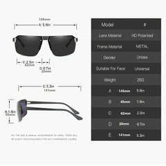 Men's Polarized Sunglasses Outdoor Sports Cycling Fishing UV400