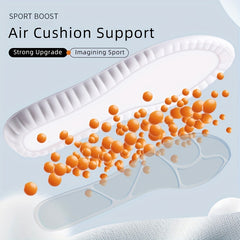 Sports Shock Absorption Insoles High Elastic Running Sneaker Insoles