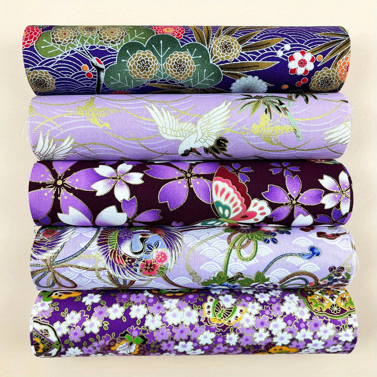 20 Mixed Floral Cotton Fabric for Quilting Sewing DIY Stitching
