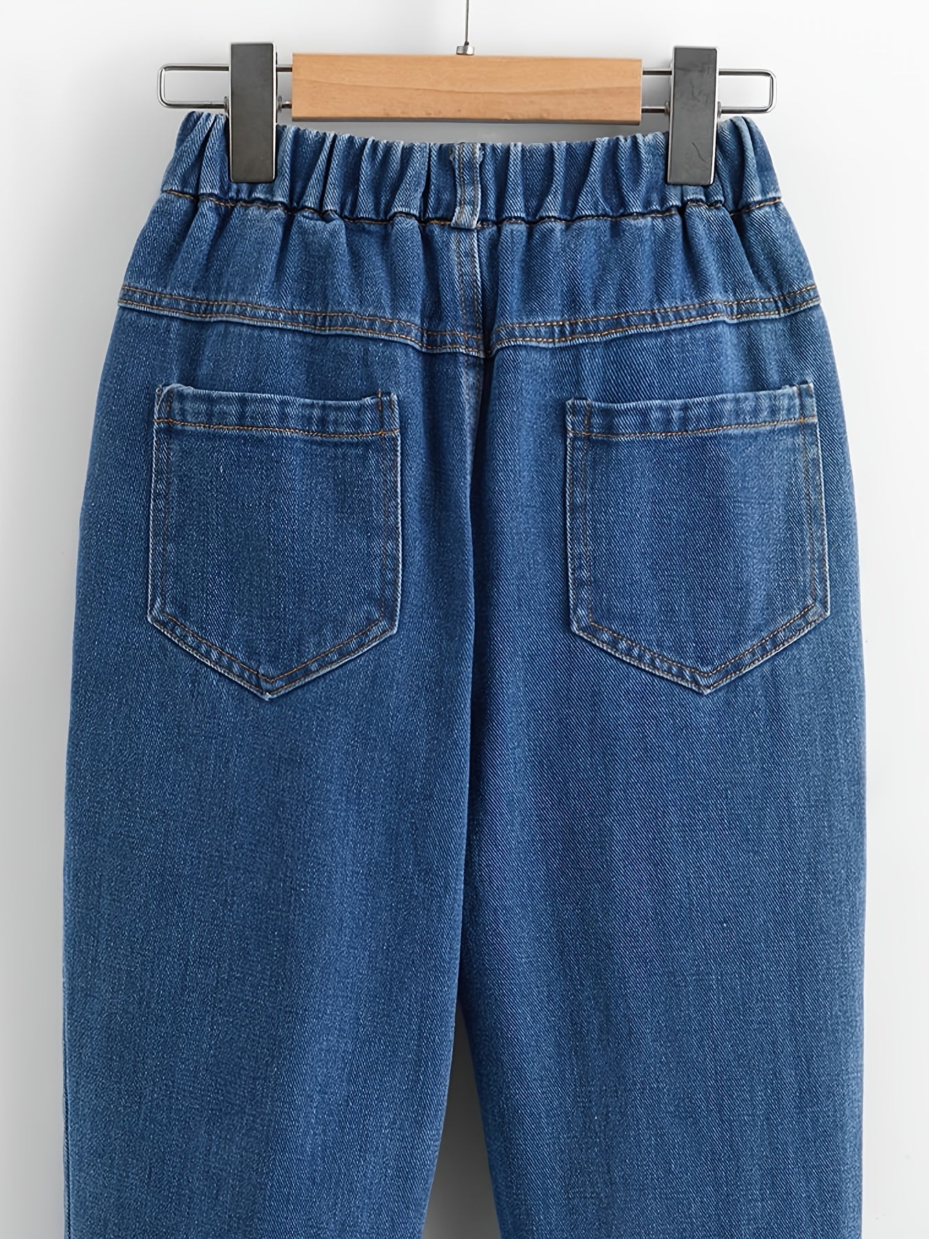 Baby Girls Gradient Jeans Casual Pants Kids Clothes