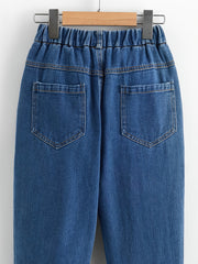 Baby Girls Gradient Jeans Casual Pants Kids Clothes