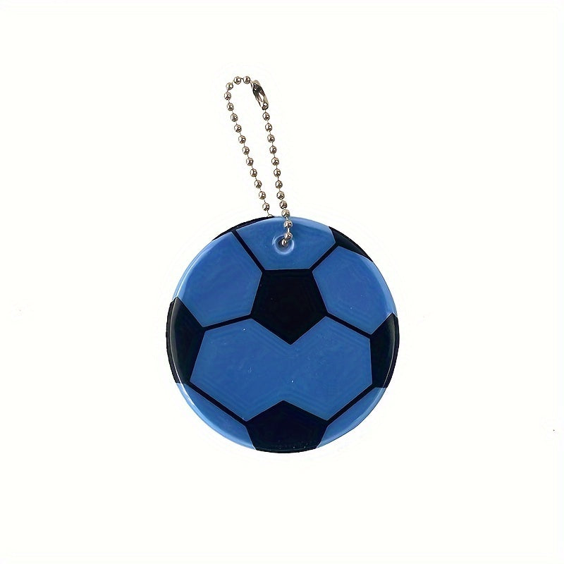 Football Reflective Pendant Keychain Bag Backpack Hanging Pendant