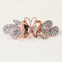Butterfly Horizontal Clip Lady High End Style Hair Clip Spring Clip
