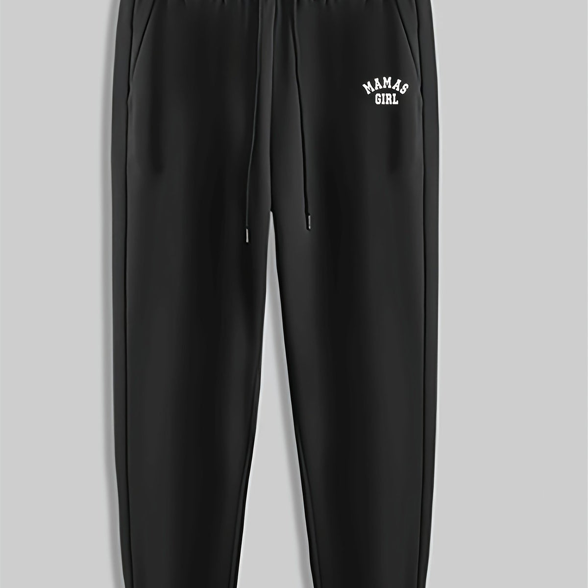 Mamas Girl Men's Drawstring Sweatpants for Spring Autumn