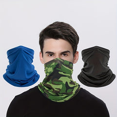 Breathable Sunscreen Ice Silk Turban Bib Fishing Scarf Neck Cover