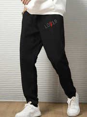 Lover Graphic Sweatpants Men's Stylish Jogger Pants