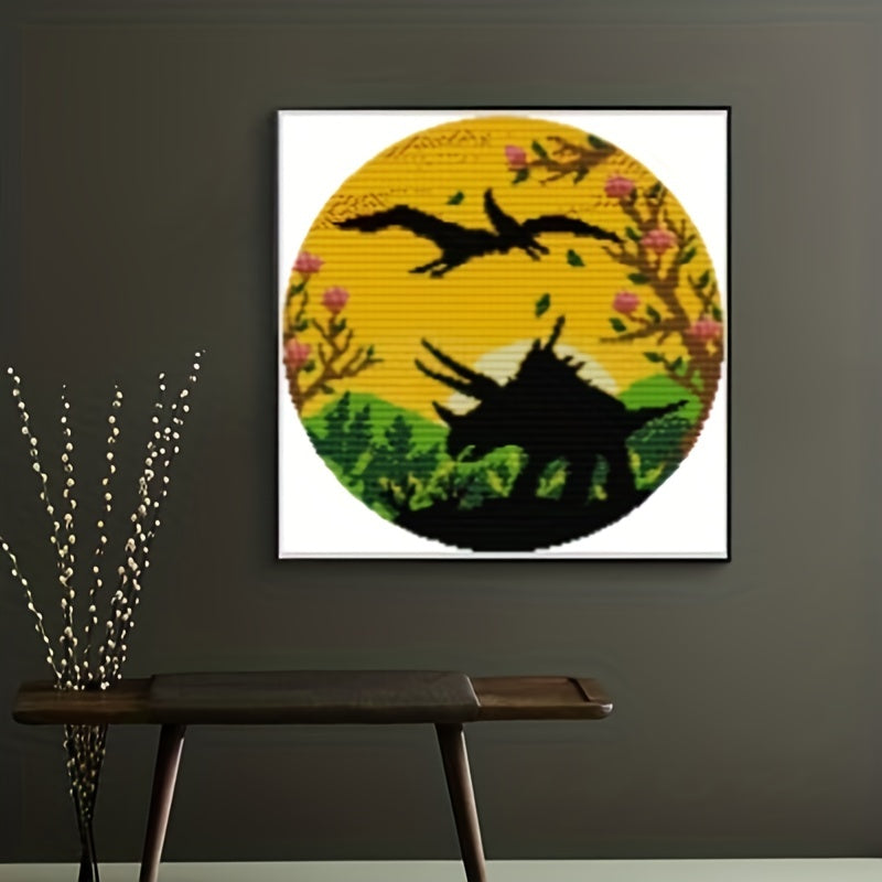 DIY Halloween Cross Stitch Decorative Painting Kit
