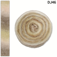 Gradient Spray Wool Thick Thread for Scarves Hats Clothing