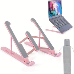 Adjustable Laptop Stand 12-15.6" Lightweight Aluminum Folding