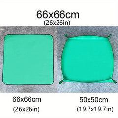Waterproof Planting Mat PE Gardening Potting DIY Foldable Flower Plant Transplan