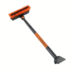 Car Snow Shovel 3-in-1 Window De-Icing Scraper Brush Defrost Winter Tool