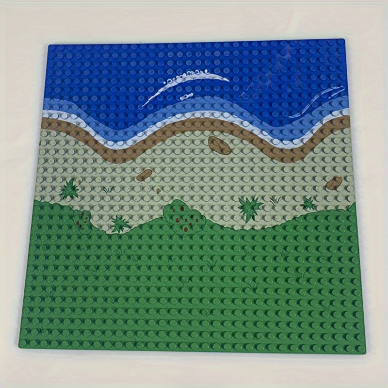 32x32 Baseplate Building Blocks Jungle Forest Ocean Base Board Halloween Gift