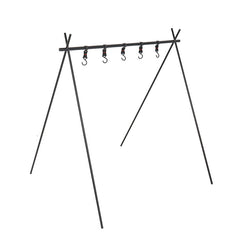 Portable Folding Tripod Stand for Camping Clothes Storage