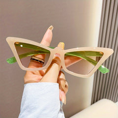 Y2K Cat Eye Sunglasses UV400 Beach Party Club