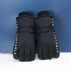 Men's Winter Touch Screen Ski Gloves Thick Warm Windproof & Waterproof