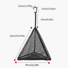 Foldable Triangle Storage Net for Air Drying Clothes