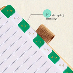 Mini Pocket Password Keeper with Alphabetical Tabs 4.7x6.1