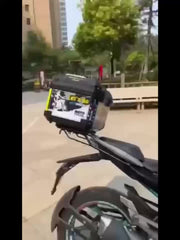 Waterproof Motorcycle Trunk Tail Box With Safety Lock