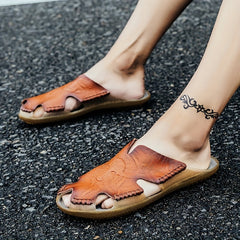 Men's Outdoor Slip On Slides Casual Slippers