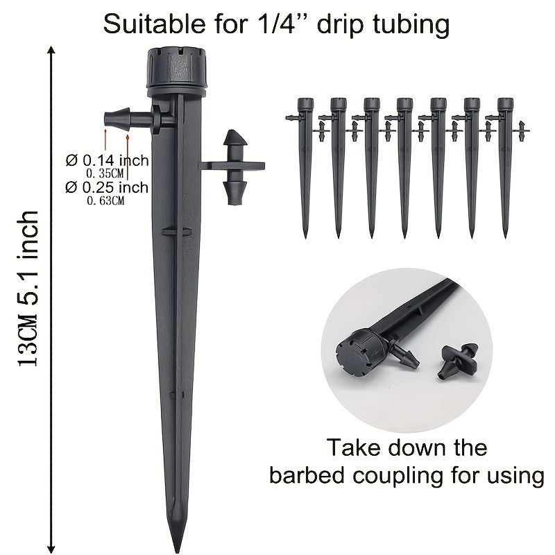 Adjustable Dropper Sprinkler Horticultural Irrigation Connection