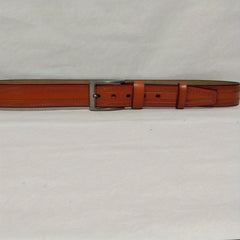 Men's Leather Belt Pin Buckle Casual Belt Durable Pants Belt