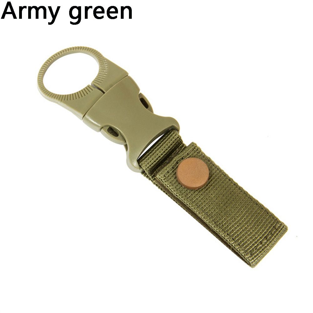 Water Bottle Clip Nylon Buckle Sport Hook Backpack Accessory