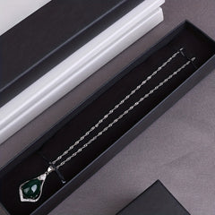 Natural Velvet Jewelry Storage Box for Necklace Bracelet Pendant with Soft Foam
