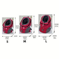 Breathable Pet Carrier Backpack for Small Dogs and Cats