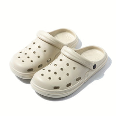 Men's Closed Toe Garden Clogs Soft Sole Slip-On Sandals