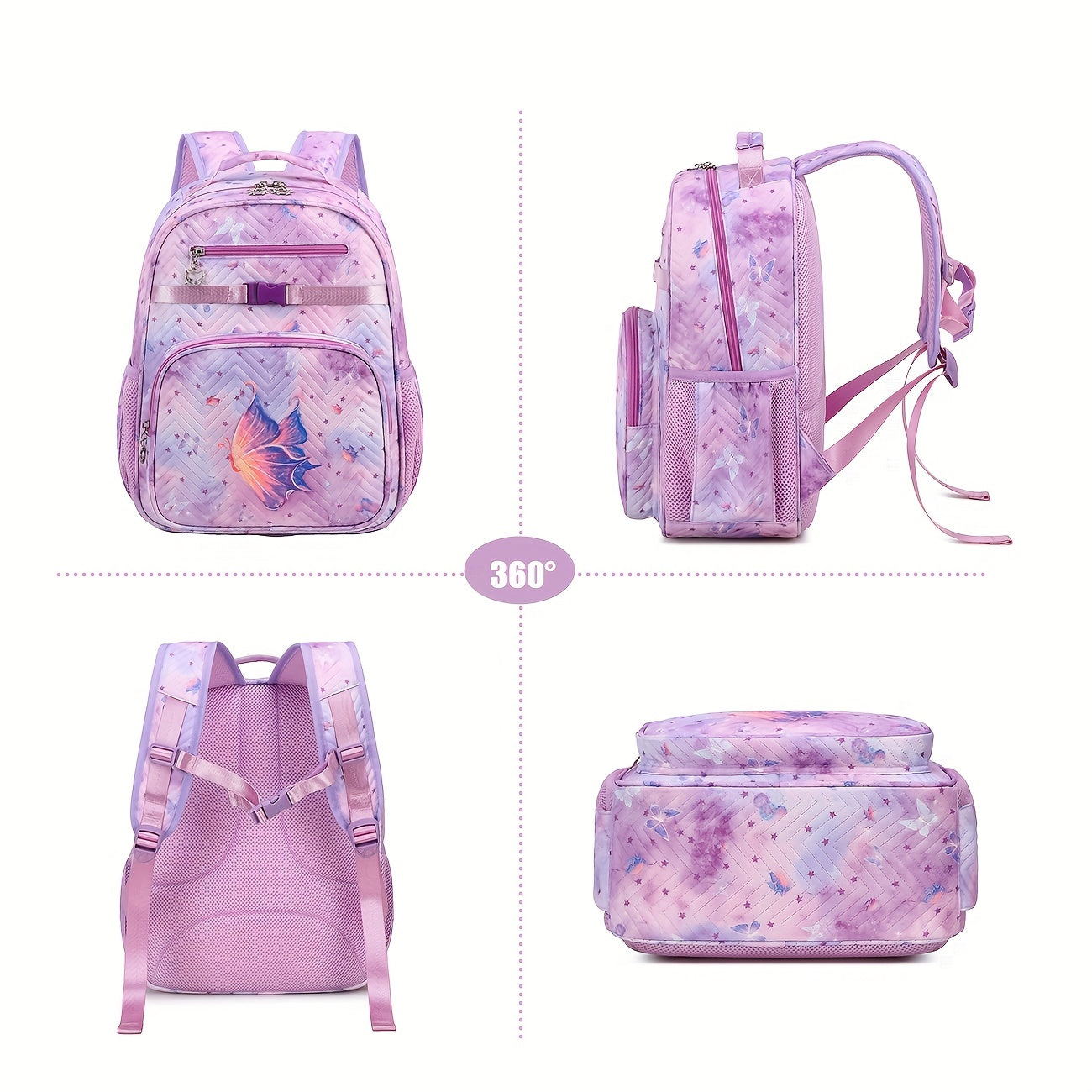 Kids Lightweight Backpack for Travel Elementary School Bag