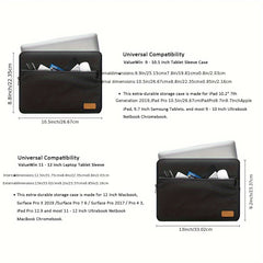Laptop Sleeve 13 Inch for MacBook Pro iPad Pro Surface Pro X 7 6 4 3