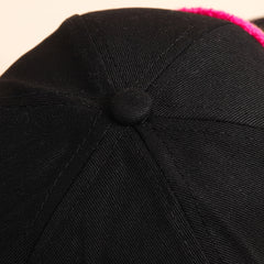 Kids Rainbow Embroidery Baseball Cap Sun Protection Hat