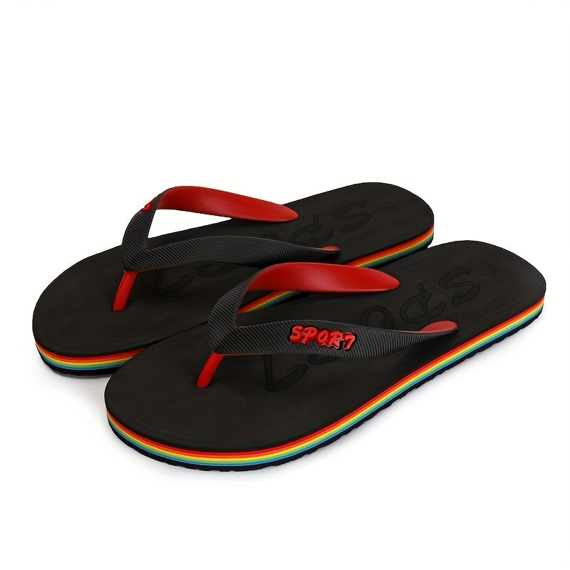 Men's Slip On Flip-flops, Beach Slippers