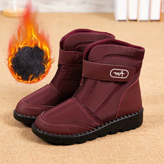 Women's Winter Snow Boots Faux Fur Lined Waterproof Mid Calf