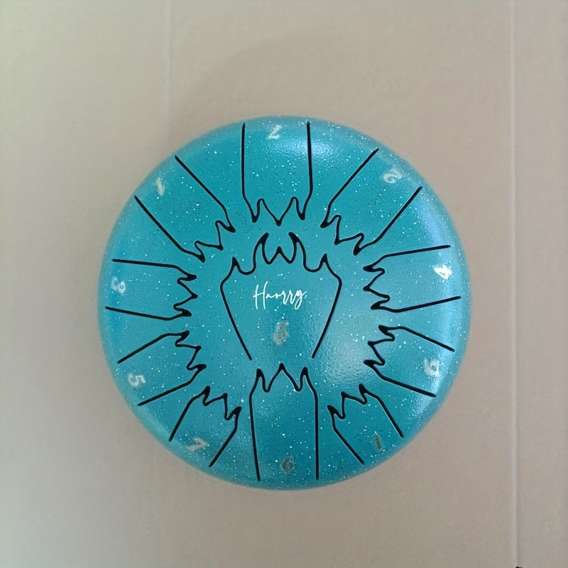 8 inch Steel Tongue Drum Percussion Instrument - Melodious Sound