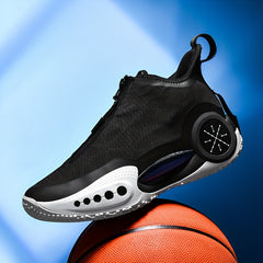Men's Zipper Basketball Shoes Non Slip Sneakers