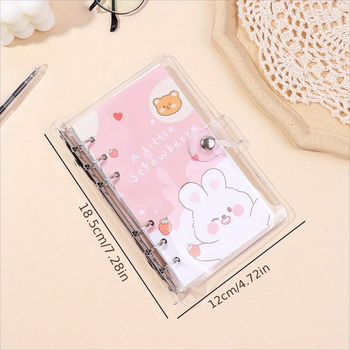 Girl Loose Leaf Diary Set Detachable Notebook