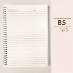 Thickened A5/B5/A4 Horizontal Line Notebook