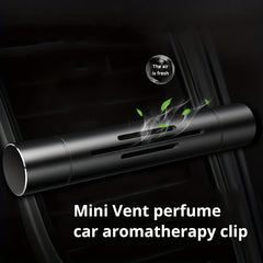 Metal Car Perfume Aromatherapy Stick Clip Ornament