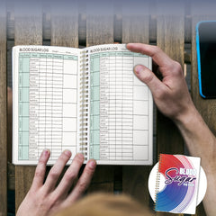 Daily Health Diary Logbook A5 Blood Glucose Medication Tracker