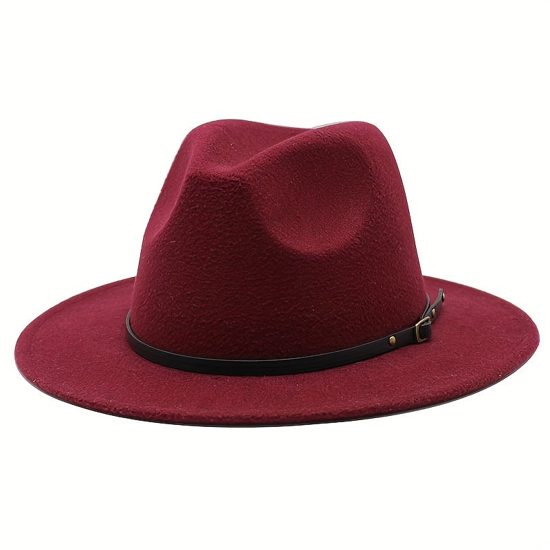 Retro Breathable Fedora Cap for Men and Women
